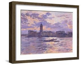 Chelsea Harbour-Christopher Glanville-Framed Giclee Print