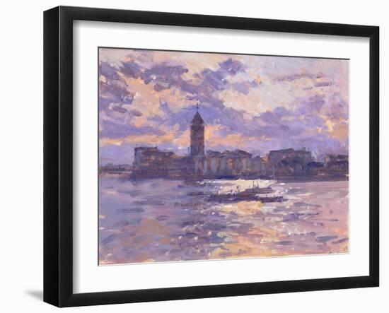 Chelsea Harbour-Christopher Glanville-Framed Giclee Print