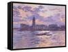 Chelsea Harbour-Christopher Glanville-Framed Stretched Canvas