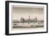 Chelsea Hospital Seen from the South Bank of the Thames-null-Framed Art Print