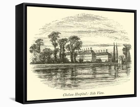 Chelsea Hospital, Side View-null-Framed Stretched Canvas