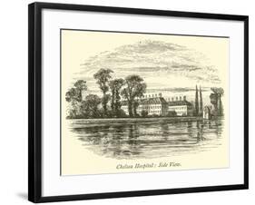 Chelsea Hospital, Side View-null-Framed Giclee Print