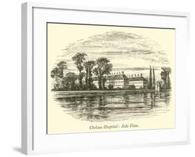 Chelsea Hospital, Side View-null-Framed Giclee Print