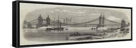 Chelsea New Bridge-null-Framed Stretched Canvas