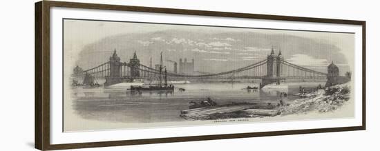 Chelsea New Bridge-null-Framed Giclee Print