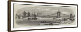 Chelsea New Bridge-null-Framed Giclee Print