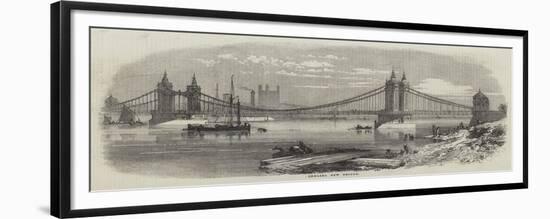 Chelsea New Bridge-null-Framed Giclee Print