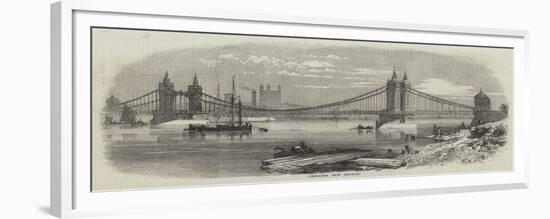 Chelsea New Bridge-null-Framed Giclee Print