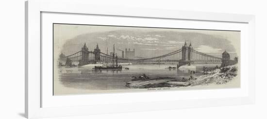 Chelsea New Bridge-null-Framed Giclee Print