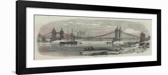 Chelsea New Bridge-null-Framed Giclee Print
