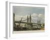 Chelsea New Bridge-null-Framed Giclee Print