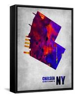 Chelsea New York-NaxArt-Framed Stretched Canvas
