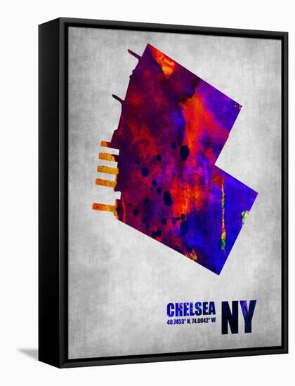 Chelsea New York-NaxArt-Framed Stretched Canvas