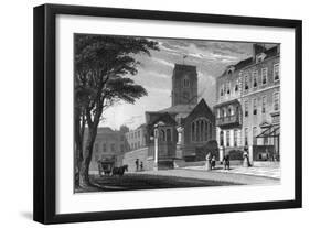 Chelsea Old Church-Thomas H Shepherd-Framed Art Print