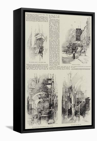 Chelsea Old Church-Herbert Railton-Framed Stretched Canvas