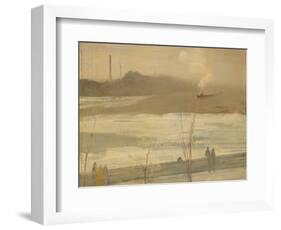 Chelsea on Ice-James Abbott McNeill Whistler-Framed Giclee Print