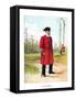 Chelsea Pensioner, C1890-Geoffrey Douglas Giles-Framed Stretched Canvas