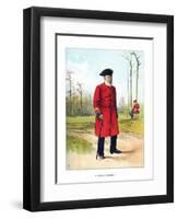 Chelsea Pensioner, C1890-Geoffrey Douglas Giles-Framed Giclee Print