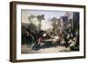 Chelsea Pensioners Reading the Waterloo Dispatch-David Wilkie-Framed Art Print