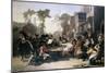 Chelsea Pensioners Reading the Waterloo Dispatch-David Wilkie-Mounted Art Print