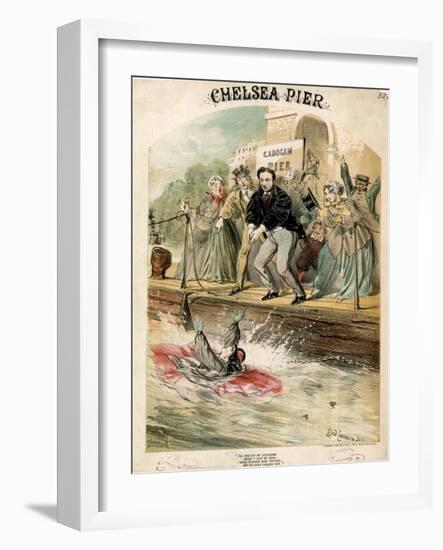 Chelsea Pier-Alfred Concanen-Framed Giclee Print