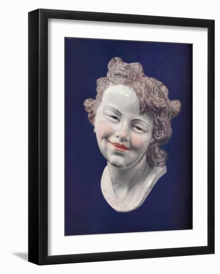 'Chelsea Porcelain Head', c1746-Louis Francois Roubiliac-Framed Giclee Print