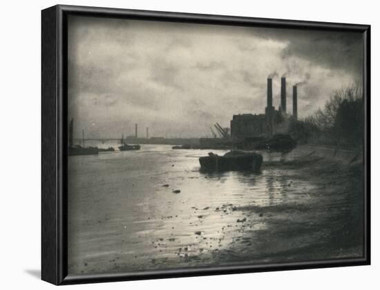 'Chelsea Power Station', c1927, (1927)-Reginald Belfield-Framed Photographic Print