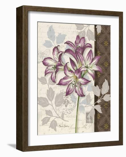 Chelsea Purple II-Pamela Gladding-Framed Art Print