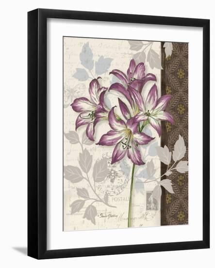 Chelsea Purple II-Pamela Gladding-Framed Art Print