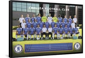 Chelsea-Team Photo-2011-2012-null-Framed Poster