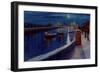 Chelsea Winter Thames Embankment, 2000-Lee Campbell-Framed Giclee Print