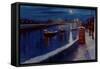 Chelsea Winter Thames Embankment, 2000-Lee Campbell-Framed Stretched Canvas