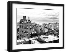 Chelsea with One World Trade Center View, Meatpacking District, Hudson River, Manhattan, New York-Philippe Hugonnard-Framed Premium Photographic Print