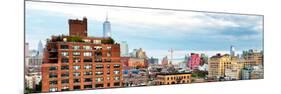 Chelsea with One World Trade Center View, Meatpacking District, Hudson River, Manhattan, New York-Philippe Hugonnard-Mounted Photographic Print