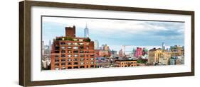 Chelsea with One World Trade Center View, Meatpacking District, Hudson River, Manhattan, New York-Philippe Hugonnard-Framed Photographic Print