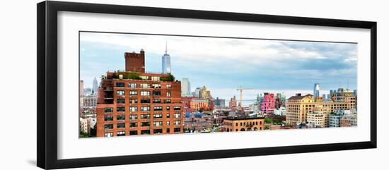 Chelsea with One World Trade Center View, Meatpacking District, Hudson River, Manhattan, New York-Philippe Hugonnard-Framed Photographic Print