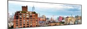 Chelsea with One World Trade Center View, Meatpacking District, Hudson River, Manhattan, New York-Philippe Hugonnard-Mounted Photographic Print