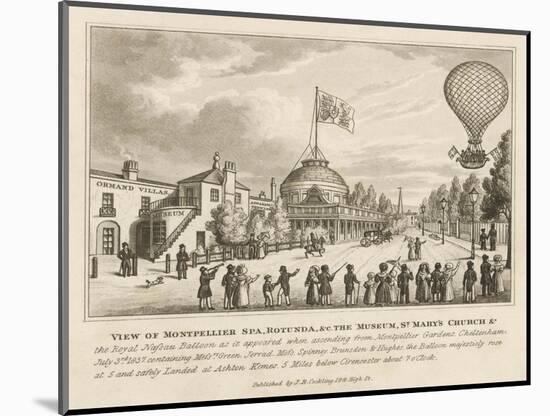 Cheltenham Balloon-null-Mounted Art Print