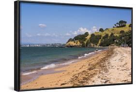 Cheltenham Beach, Devenport, Auckland, North Island, New Zealand, Pacific-Matthew Williams-Ellis-Framed Photographic Print