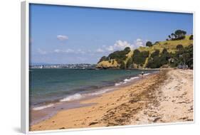 Cheltenham Beach, Devenport, Auckland, North Island, New Zealand, Pacific-Matthew Williams-Ellis-Framed Photographic Print