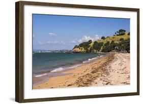 Cheltenham Beach, Devenport, Auckland, North Island, New Zealand, Pacific-Matthew Williams-Ellis-Framed Photographic Print