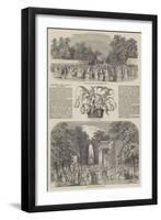 Cheltenham Grand Horticultural Exhibition-null-Framed Giclee Print