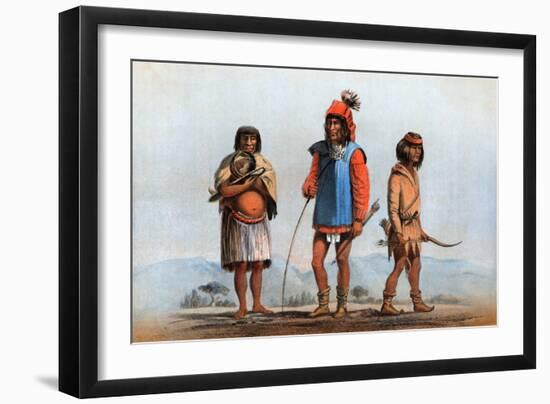 Chemehuevis by Heinrich Balduin Mollhausen-null-Framed Giclee Print