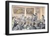 Chemical Lectures, c.1809-Thomas Rowlandson-Framed Giclee Print