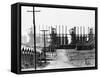 Chemical Plant with Adjoining Settlement-null-Framed Stretched Canvas