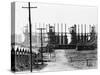 Chemical Plant with Adjoining Settlement-null-Stretched Canvas