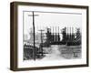 Chemical Plant with Adjoining Settlement-null-Framed Premium Photographic Print