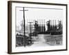 Chemical Plant with Adjoining Settlement-null-Framed Photographic Print