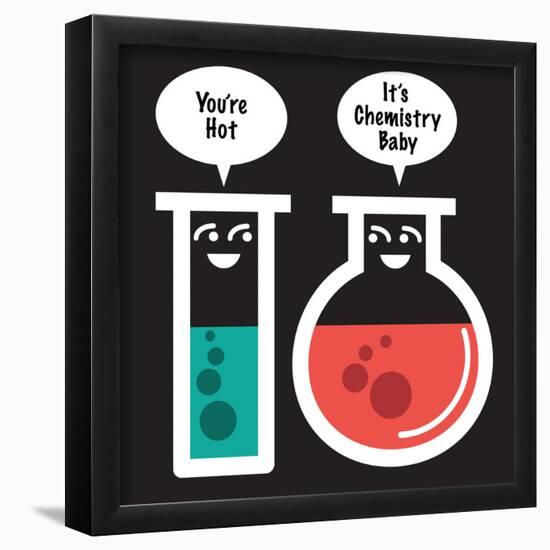 Chemical reaction-IFLScience-Framed Poster