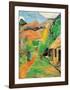 Chemin a Papeete-Paul Gauguin-Framed Art Print